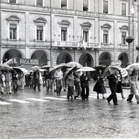 Forlì, 10 maggio 1978. Manifestazione indetta dalla Federazione CGIL-CISL-UIL in risposta all’assassinio dell’on. Aldo Moro.  (Minisci)
